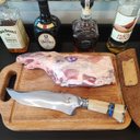 Ver imagem 4 de Faca Bowie Forjada 9' Integral Aço Inox 420C Cabo Osso Artesanal Churrasco