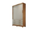 Ver imagem 3 de Guarda-Roupa Buriti 2 Portas 6 Gavetas sem Espelho Fendi Novo Horizonte