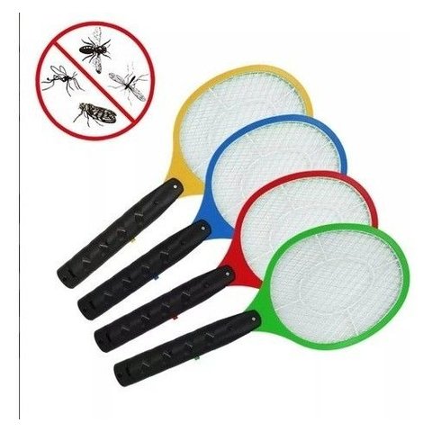 Raquete Elétrica Mata Mosquito Pernilongo Casita Vermelho
