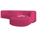 Ver imagem 6 de Sofá Modular Celinne Luxuoso Sala de Estar Decoração Luxo 265cm Suede