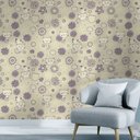 Ver imagem 2 de Papel de Parede Animal Print Gatinho com Flores-60x300cm