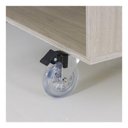 Ver imagem 3 de Rodízio Giratório Gel Silicone Rodinha Móveis 75mm com Freio