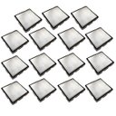 Ver imagem 1 de Ralo Oculto Invisivel 15x15 Aço Inox Anti Odor Kit 15 Uni Box Banheiro Lavanderia Varanda Limpeza Ch
