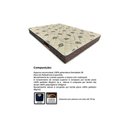 Ver imagem 2 de Cama Box Casal: Colchão Espuma Orthoflex D28/EP Anatômico Livorno + Base CRC Suede Clean(138x188)