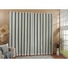 Cortina Gaze De Linho Forro Blackout 5,00x2,60 Sala E Quarto Avelã/Marfim - 3