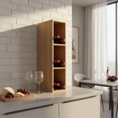 Nicho Aéreo de Cozinha 20cm Copacabana Móvel na Caixa