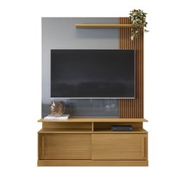 Painel Home Chicago com 2 Portas Tv até 60 Polegadas C/ Rodízios - Lukaliam Móveis - 9