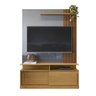 Painel Home Chicago com 2 Portas Tv até 60 Polegadas C/ Rodízios - Lukaliam Móveis - 9