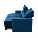 Ver mais imagens de Sofá Retrátil e Reclinável 3 lugares com Molas 2,00m Livia Suede Azul Adonai Estofados