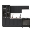 Ver imagem 2 de Cozinha Modulada 4 Peças em MDF Bari Chumbo