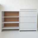 Ver imagem 1 de Balcão Caixa + Recepção 100% Mdf Branco - Suprema Móveis