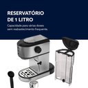 Ver imagem 2 de Kit Cafeteira Expresso Oster Perfect Moment e Moedor Precision 18 Níveis Aço Inox 18 Xícaras 220V