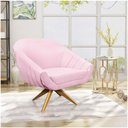 Ver imagem 7 de Poltrona Giovana Suede Rosa Bebê