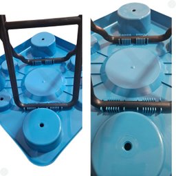 Mesinha Petisqueira Dobrábel Azul com Bandeja - 9