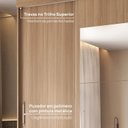 Ver imagem 6 de Guarda-Roupa 2 Portas com Espelho Araçá CabeCasa MadeiraOriginals Marrom/Nogueira