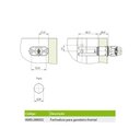 Ver imagem 2 de Fechadura para Gaveteiro Frontal Fgvtn