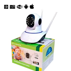 Câmera Babá Eletrônica com 3 Antenas, Wifi, Hd Otto Ot-jk3