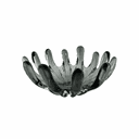 Ver imagem 1 de Centro de Mesa Decorativo de Vidro Fumê 34cm Od0182 Btc