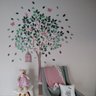 Painel De Parede Decorativo Arvore Passarinho Com Gaiola Em Led RH BABY KIDS COMERCIO DE MOVEIS E DE - 4