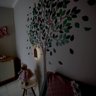 Painel De Parede Decorativo Arvore Passarinho Com Gaiola Em Led RH BABY KIDS COMERCIO DE MOVEIS E DE - 2