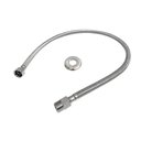 Ver imagem 1 de Ligação Flexível Malha de Aço Inox 304 100cm Flex100-in Cromado Flvx Hidro