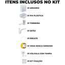 Ver imagem 2 de Armário Espelheira + Pia Lavatório 4l + Torneira Reforçada + Sifão Sanfonado + Engate Flexível + Ved