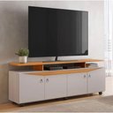 Ver imagem 2 de Rack Elogio para até 65" Jcm Movelaria Off/cinamomo