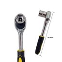 Ver imagem 3 de Kit Chave Canhão Catraca 46 Peça Profissional Alta Qualidade