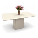 Ver imagem 2 de Mesa de Jantar Cora Retangular 135x90 cm - Off White