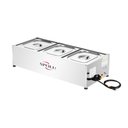 Ver imagem 2 de Rechaud Buffet Térmico de Mesa 3 Cubas Spl-503 220V - Spolu