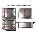 Ver imagem 3 de Rechaud Buffet Térmico de Mesa 3 Cubas Spl-503 220V - Spolu