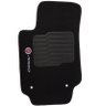 Jogo de Tapete Automotivo Carpete Fiat Argo 2017 À 2019 Soft Logo Bordado Preto 5 Peças S/m Soft Pre - 4