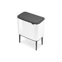 Ver imagem 1 de Lixeira Bo Touch Bin em Aço 11+23 Litros Brabantia Branca