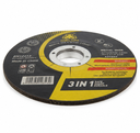 Ver imagem 1 de Kit 10 Discos de Desbaste Delun 4.1/2" 115 x 6 x 22,23 mm para Metal e Inox Delun