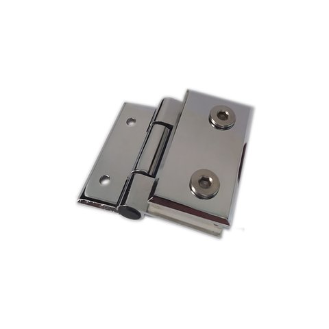 1118 - Dobradiça maxim-ar para vidro alvenaria