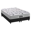 Ver imagem 1 de Cama Box Queen: Colchão Ortopédico Probel D45/EP Guarda Costas Próextreme Plus + Base CRC Suede