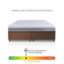 Ver imagem 5 de Conjunto Box Baú Marrom Durban Cinza Espuma D28 Queen 158x198x64 - King House