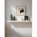 Ver imagem 1 de Prateleira 150cm Mdf Branco Dallas - On Móveis