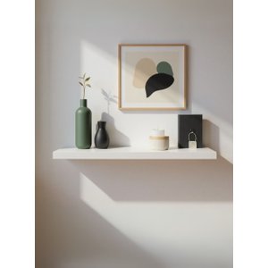 Prateleira 150cm Mdf Branco Dallas - On Móveis
