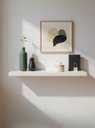 Ver imagem 1 de Prateleira 150cm Mdf Branco Dallas - On Móveis