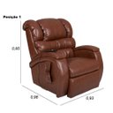 Ver imagem 4 de Poltrona Motorizada Reclinável Imperial  