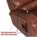 Ver imagem 7 de Poltrona Motorizada Reclinável Imperial  