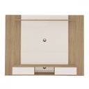Ver imagem 2 de Painel para Tv até 75 Polegadas Nevada 2 Portas Carvalho/off White - Pnr Móveis