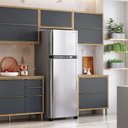 Ver imagem 2 de Armário Aéreo 01 Porta para Geladeira 80 Cm Paola