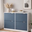 Ver imagem 1 de Sapateira para Quarto 24 Pares 110cm Porto Politorno Móveis