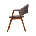 Ver imagem 3 de Cadeira de Jantar Essencial Luxo - Veludo Cinza