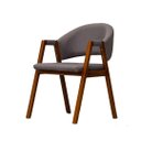 Ver imagem 2 de Cadeira de Jantar Essencial Luxo - Veludo Cinza