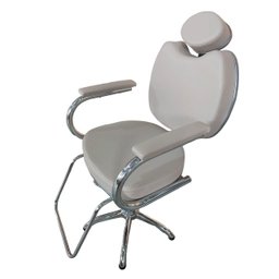 Cadeira para Salão Cabeleireiro Hidráulica Fixa Fendi - 3