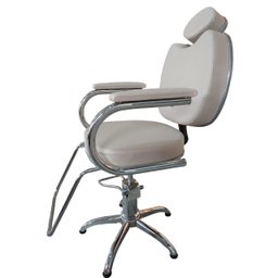 Cadeira para Salão Cabeleireiro Hidráulica Fixa Fendi - 2