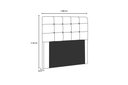 Ver imagem 3 de Cabeceira Cama Box Casal 160cm - Branco Corino